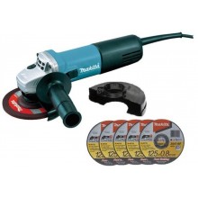 Makita 9558HNRX1 Uhlová brúska (840W/125mm)