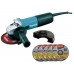 Makita 9558HNRX1 Uhlová brúska (840W/125mm)