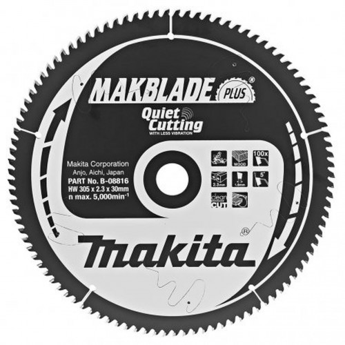 Makita B-08816 Pílový kotúč 305x30mm 100 Z