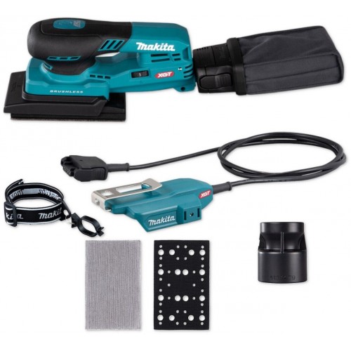 Makita Aku vibračná brúska s reguláciou 80x130mm Li-ion XGT 40V, bez aku BO005CGZ