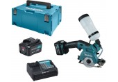 Makita CC301DSMJ Aku rezačka skla a dlaždíc 85 mm, Li-ion CXT (2x4,0Ah/12V) MAKPAC 3