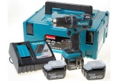 Makita DDF470RTJ Aku bezuhlíkový skrutkovač Li-ion 14,4V/5,0Ah, MAKPAC