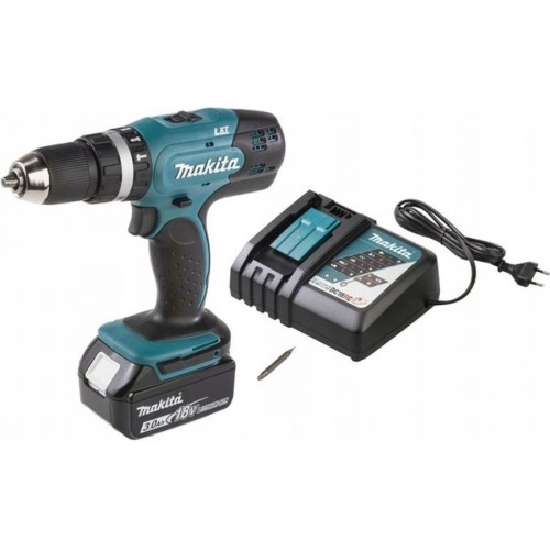 Makita DHP453RFX8 Aku príklepový skrutkovač Li-ion LXT (1x3,0 Ah/18V)