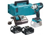 Makita DTW300RTJ Aku rázový uťahovák 1/2" Li-ion LXT (330Nm/18V/2x5,0Ah) Makpac