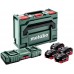 Metabo Sada 4x LiHD 10Ah + ASC 145 DUO + metaBOX 685143000