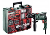 Metabo 600742870 SBE 650 SET Príklepová vŕtačka + mobilní dílna 650 W