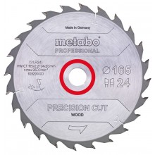 Metabo "Precision cut wood - P" Pílový list 160X20, Z24 WZ 20° 628031000