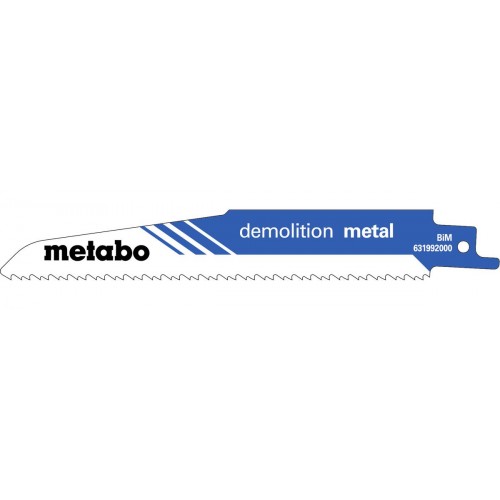 Metabo „Demolition metal" 5 Pílových listov do šabľovej píly 50 x 1,6 mm 631992000