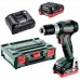 Metabo PowerMaxx SB 12 BL Aku príklepová vŕtačka (12V/2x4,0Ah) MetaBox 601046800