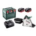 Metabo KT 18 LTX 66 BL Aku ponorná kotúčová píla (18V/2x8,0Ah) MetaBOX, 601866810