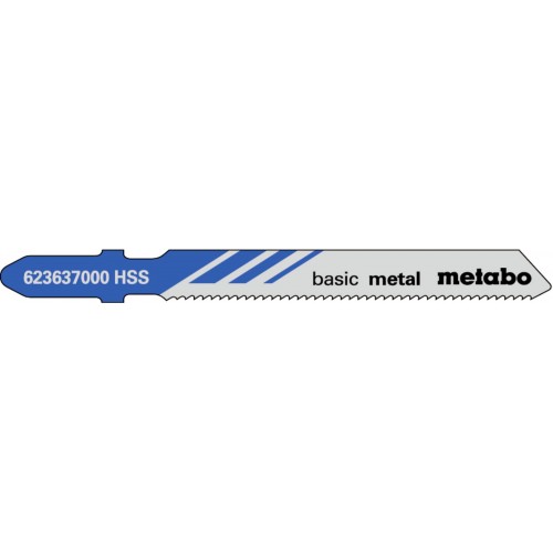 Metabo 5 plátkov pre priamočiare píly, kov, classic, 51/ 1,2 mm 623637000