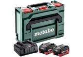Metabo Základná sada 2x LiHD 10 Ah + ASC 145 + Metabox 685142000