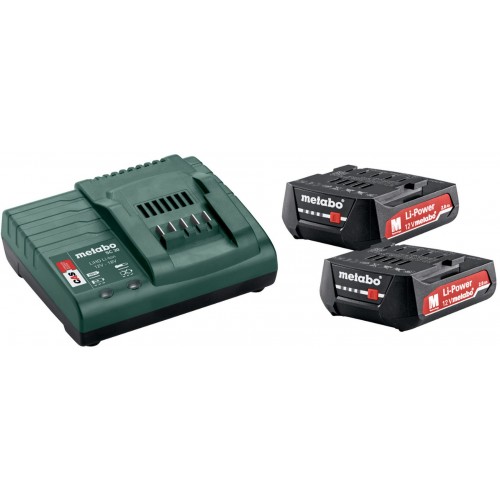 Metabo Basic-Set (nabíjačka + akumulátory) (12V/2x2,0 Ah) 685300000