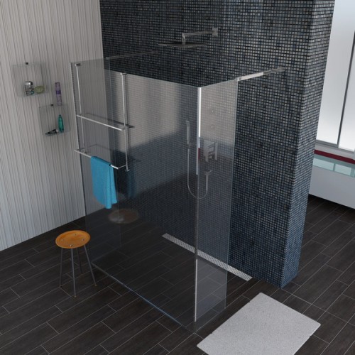 POLYSAN MODULAR SHOWER rozmery mm: A882 B = C + D C380 D <500 H2000