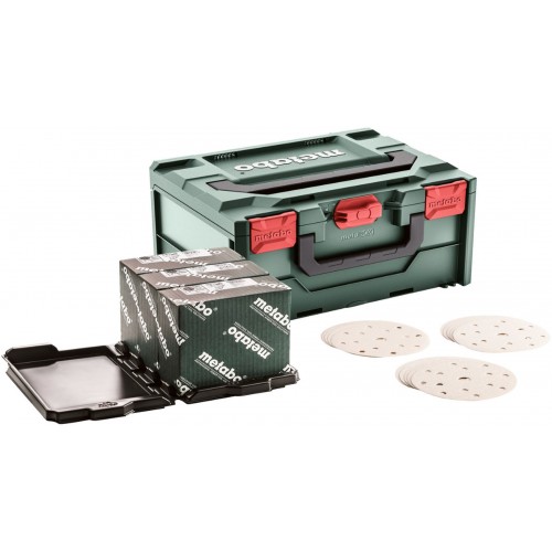 Metabo Brúsne papiere pre S x E 150-5 - 150 ks - drevo,kov + Metaloc 626755000