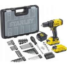 Stanley SFMCD700D2A-QW FatMax V20 Aku bezuhlíková vŕtačka 18V so sadou príslušenstva 100ks