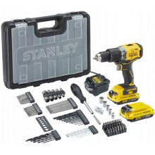 Stanley SFMCD715D2A-QW FatMax V20 Aku bezuhlíková vŕtačka 18V so sadou príslušenstva 100ks