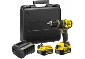 Stanley SFMCD721M2K-QW V20 Aku vŕtačka s príklepom (80Nm/18V/2x4,0Ah), kufor