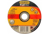 Stanley STA32607-QZ Rezný kotúč na nerez oceľ 125 x 22,2 mm, hr. 1,0 mm