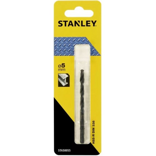 Stanley STA50055 Vrták do kovu HSS-R 5,0 x 86-52mm