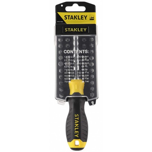 Stanley STHT0-70885 Skrutkovač s bitmi 34 ks