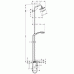 Hansgrohe CROMA 100 Showerpipe k vani, páková batéria DN15, chróm 27201000