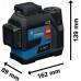 BOSCH GLL 12V-100-33 CG PROFESSIONAL Líniový laser 0601065400