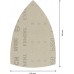 BOSCH Brúsny papier EXPERT M480, 100 x 150 mm, zrnitosť 320, 10 ks 2608900732