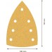 BOSCH Brúsny papier EXPERT C470 so 7 otvormi, 100 x 150 mm, zrnitosť 60, 10 ks 2608901115