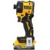 DeWALT DCF870E2T Aku rázový uťahovač PowerStack (1/4"/56Nm/18V/2x1,7Ah) Tstak