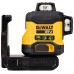 DeWALT DCLE34031N Aku Linkový laser 3 x 360° zelený, XR (18V/bez aku) kufor