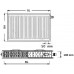 Kermi Therm X2 Profil-V doskový radiátor 22 400 / 1300 FTV220401301R1K