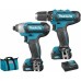 Makita CLX201SAX6 Aku sada DF331DZ+TD110DZ+2xaku+termotaška Makpac