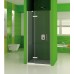 RONAL PL Pur Light jednokrídlové dvere+pevná stena, 80cm, vľavo, aluchrom/číre PLG08005007