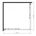 KOLO Akord štvorcový sprchový kút 80x80 cm posuvné dvere číre / biela RKDK80222