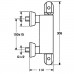 HANSATEMPRA sprchová termostatická batéria 08410102