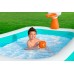 BESTWAY Dunk N' Splash Nafukovací bazén s basketbalovým košom, 251 x 168 x 102 cm 54445