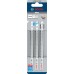 BOSCH List do priamočiarej píly PRO Multi Material thick and thin T345XF, 132 mm, 3 ks