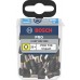 BOSCH Bit PRO Torx Impact, T20, 25 mm, na vystavenie, 10 × 25 ks 2607002805