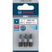 BOSCH Bit PRO PH Impact, PH1 × 25, PH2 × 25, PH3 × 25 mm, 3 ks 2608522470