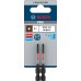 BOSCH Bit PRO Robertson Impact, R1, 55 mm, 2 ks 2608522550