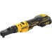 DeWALT DCF500L2G Aku račňa s 1/4''+ 3/8” štvorcovou výmennou hlavou (12V/2x3,0Ah)