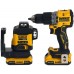 DeWALT DCK2095D2T Aku sada (DCLE34031N + DCD805 + DCB115 + 2xDCB183) kufor Tstak