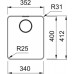 Franke MYX 210/610-34 Nerezový drez 127.0637.431