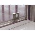 RONAL JAT JAZZ-Line bočná stena v 90 ° pre JA1, 90 cm, aluchrom / sklo línie JAT09005051