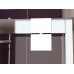 RONAL JAT JAZZ-Line bočná stena v 90 ° pre JA1, 90 cm, aluchrom / sklo línie JAT09005051