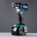 Makita DDF485RF3J Aku bezuhlíkový skrutkovač Li-ion LXT, 3x 18V/3,0 Ah, Makpac