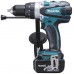 Makita DHP458RTJ Aku príklepový skrutkovač Li-ion, LXT, 18V, 2 x 5,0 Ah, Makpac