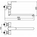 NOVASERVIS TITANIA FRESH Paneláková batéria bez príslušenstva, 150mm, chróm 96672/1,0