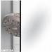 RONAL JA1 JAZZ-Line jednokrídlové dvere 80cm, aluchrom / sklo línie JA108005051
